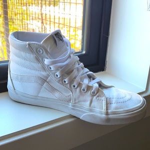 CANVAS SK8-HI TAPERED White